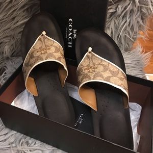 Coach sandals